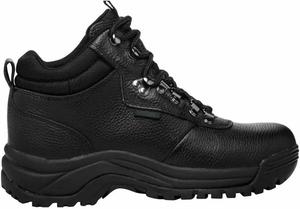 Мужские походные повседневные ботинки Propet Cliff Walker с круглым носком и низкой голенью - коричневые