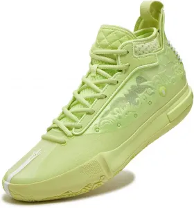 361° Joker 1 Nikola Jokić Баскетбольные кроссовки для мужчин, высокие, дышащие, для активного отдыха, с амортизацией, Joker 1 GT Противоскользящие спортивные кроссовки для подростков и взрослых, Zapatillas de baloncesto Hombre, бледно-зеленый