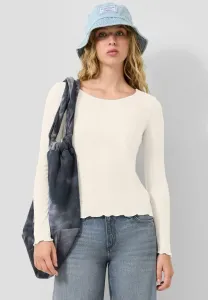 Топ с длинными рукавами Qs, Creme