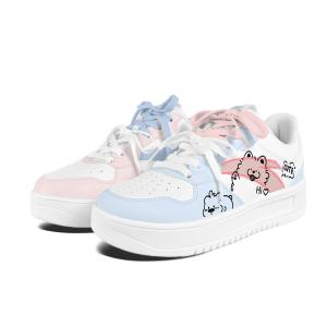 Расслабленные нескользящие амортизирующие легкие низкие кроссовки для скейтбординга unisex ANTA, розовый