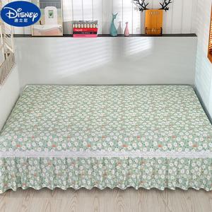 Disney Комплект постельного белья из хлопка для кан/татами 260х200 см (простыня 300х230 см + юбка 3 м), цвет светло-зеленый