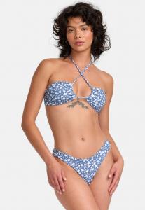 Плавки бикини FLEUR - MIT KNAPPER BEDECKUNG RVCA, синий