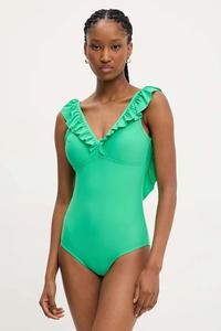 Цельный купальник Answear.Lab, зеленый