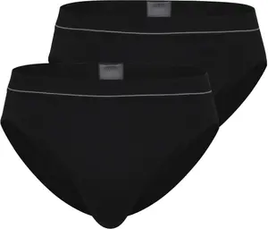 Трусы bugatti "Sport Briefs 2 Pack" (2 шт. в упаковке) идеально подходят для максимального комфорта, черный