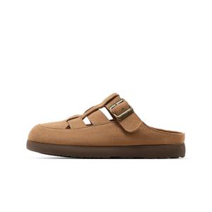 Женские сандалии с закрытым носком, противоскользящие C°BANNER, Camel