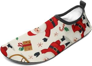 Supdreamc Мужские и женские водные туфли, водные носки, обувь без шнурков, пляжные кроссовки, акваобувь, Pattern 574