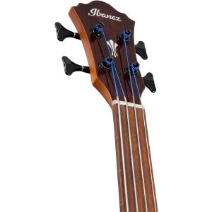 Ibanez AEGB24FE Fretless Auditorium акустико-электрическая бас-гитара из красного дерева Sunburst