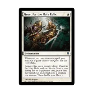 CCG Поиски Святой Реликвии (U), MTG - Zendikar