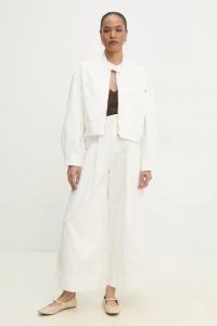 Хлопковая куртка Answear.Lab, белый