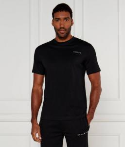 Футболка мужская Richmond X хлопковая с логотипом бренда, черный