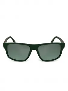 Солнцезащитные очки в квадратной оправе Lacoste, зеленый