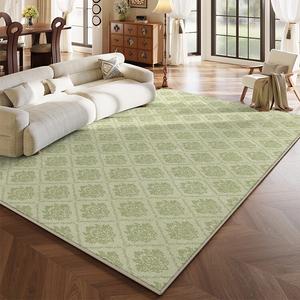 Budis Ковер 300х400 см для гостиной/спальни, моющийся, устойчивый к пятнам, водонепроницаемый, антискользящий, пасторальный стиль, Huajian