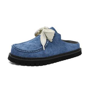 MUYI Мужские закрытые тапочки синие, цвет Blue[Men's]