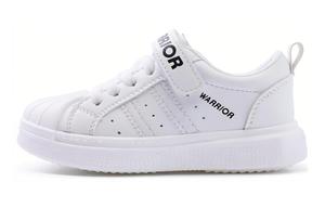 Warrior Антискользящие Износостойкие Низкие Детские Скейтбординг Кроссовки, White Gold