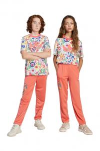 Детские спортивные брюки Adidas Originals, оранжевый