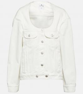 Джинсовая куртка Courrèges, белый