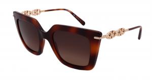 Женские солнцезащитные очки Salvatore Ferragamo, коричневый