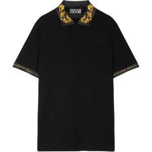 Мужская поло VERSACE JEANS COUTURE, черный