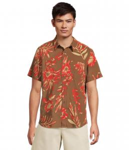 Рубашка Toad&Co Fletcher Short Sleeve Shirt, Partridge Hawaiian Print