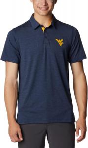 Columbia мужская футболка-поло Tech Trail, Wv - Collegiate Navy