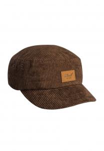 Бейсболка Reell CAVAL UNISEX, Brown Cord/Brown