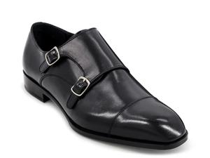 Оксфорды Anthony Veer Bexley Monk Strap Slip-On, черный