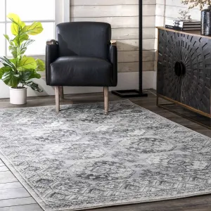 Ковер Shea Vintage Area Rug nuLOOM, 122x183 см, серый