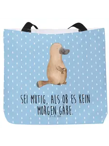 Шоппер Mr. & Mrs. Panda, цвет blau pastell