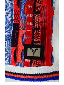 Свитер Carlo Colucci, красно-белый