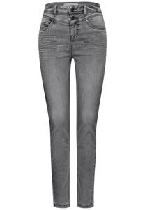Узкие джинсы STREET ONE, Grey Denim