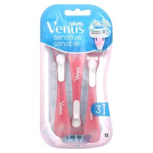 Одноразовые бритвы Gillette Venus Sensitive, 3 шт