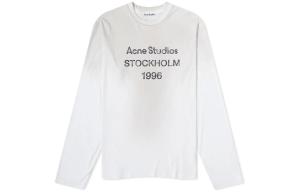Футболка унисекс оптически белая Acne Studios, белый