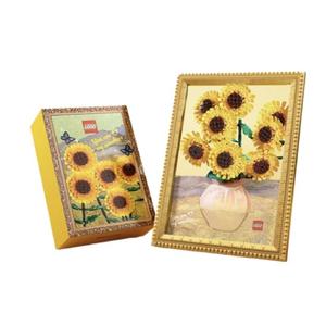 Набор строительных блоков с подсолнухами из коллекции Floral, лимитированное издание, 764 детали LEGO, SunBox (Includes Photo Frame)