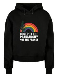 Толстовка F4NT4STIC Internationaler Frauentag Feminismus und Umwelt, Black