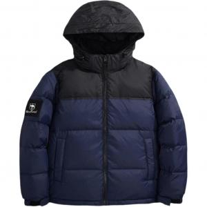 Пуховик Unisex Stand Collar Thickened VanCamel, синий черный