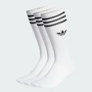 Носки adidas Solid Crew Socks, комплект из 3 пар