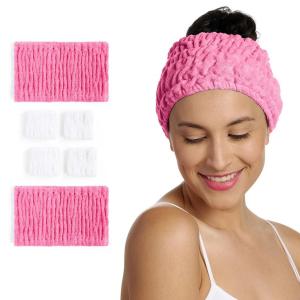 Набор из 2 полотенец для волос Get Ready with Me Turbie Twist, Pink