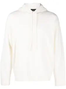Худи из джерси Roberto Collina, белый