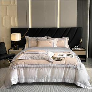 YIZUFU Комплект постельного белья из египетского хлопка 1000TC с цифровой печатью