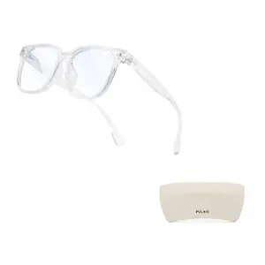 Пластиковая квадратная оправа для очков унисекс разноцветная PULAIS