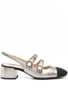 Туфли Roberto Festa 40 мм Tiglio с пяткой на пятке, черный