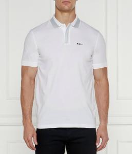 Рубашка поло Boss Green, белый