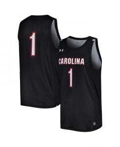 Мужская черная баскетбольная майка South Carolina Gamecocks Replica Under Armour, черный