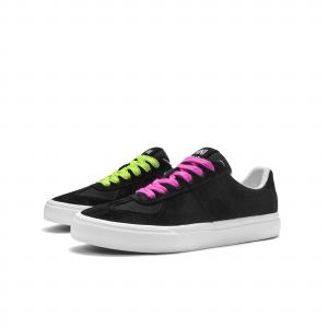 MINISO Кроссовки для скейтбординга унисекс низкие, разномастные, черные, фиолетовые, зеленые