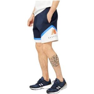 Повседневные шорты мужские темно-синие New Balance, темно-синий