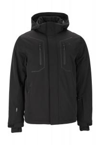 Карбоновая лыжная куртка с водоотталкивающей мембраной WHISTLER, черный