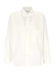 Рубашка с карманом Amish, белый