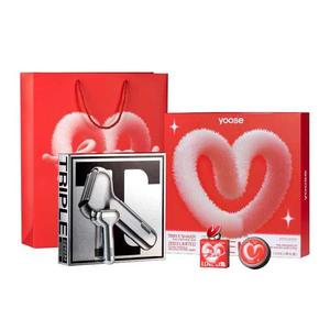 Электрическая бритва T1 Reciprocating LOVE U Rabbit Confession мужская маленькая разноцветная акула портативный станок YOOSE, серебро