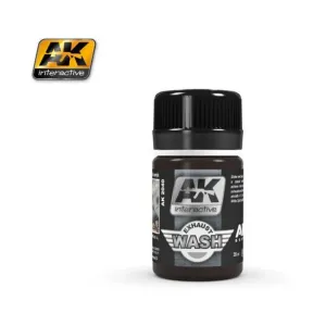 Промывка для выхлопа, Weathering (AK-Interactive)