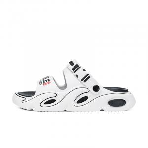 NANJIREN Пляжные сандалии мужские бело-черные, цвет White Black